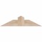 Ekena Millwork Portland Smooth Timber Gable Bracket, Douglas Fir, 36"W x 9"H x 1 1/2"D x 5 1/2"F, 6/12 Pitch GBW036X09X0206POR00SDF - alternate 1